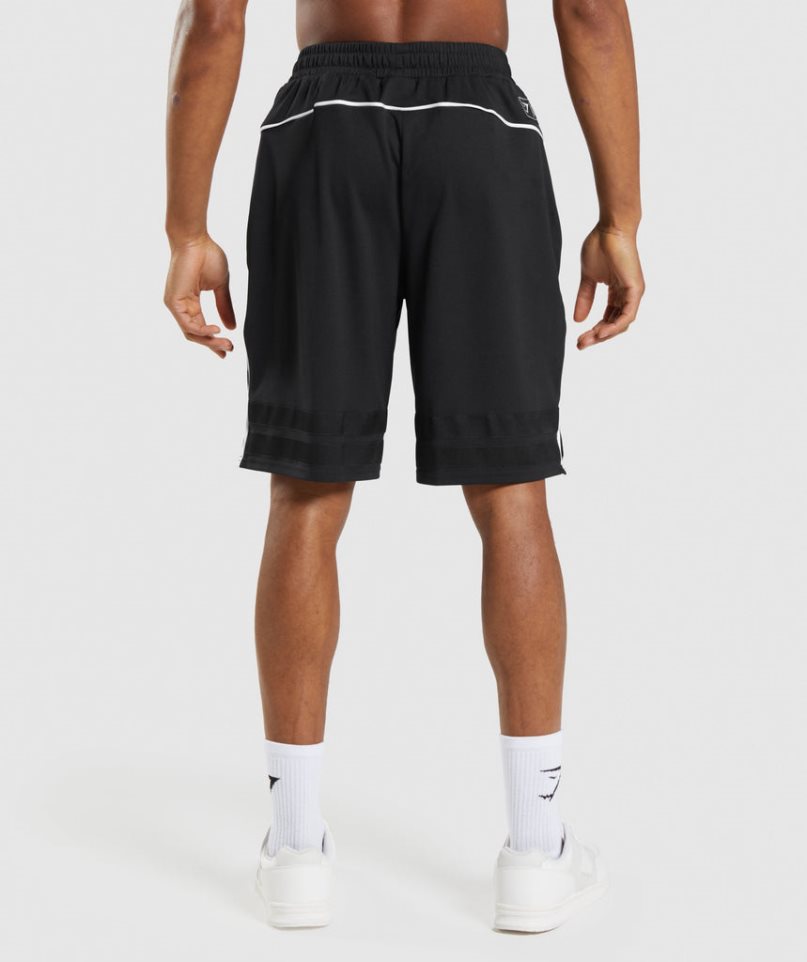 Men's Gymshark Recess Basketball Shorts Black | NZ 5UPLKC